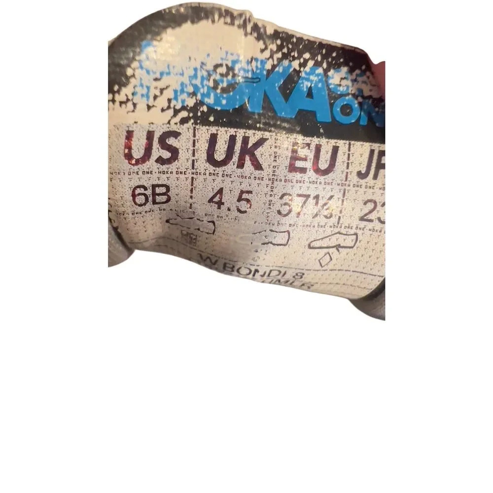 HOKA ONE ONE Bondi Running Shoes Size 6 - Picture 8 of 10